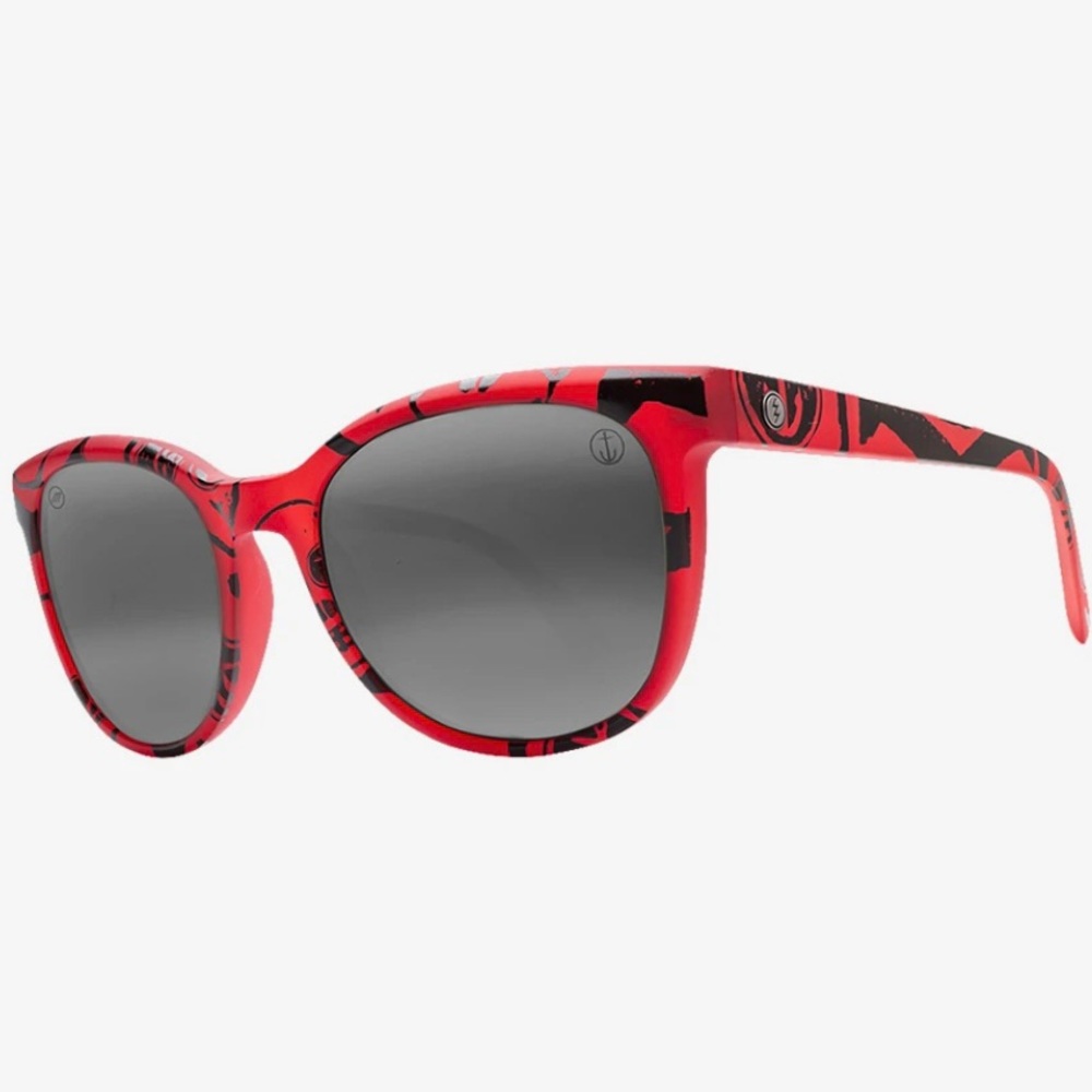 Electric Bengal Sunglasses in Twin Fin Red